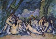 Paul Cezanne Bathing Women oil painting artist